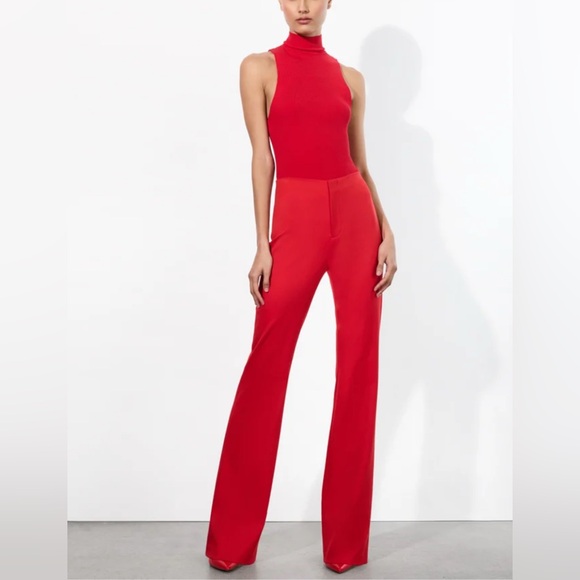 ALICE + OLIVIA YUKI TROUSER SIZE 0 NWT - Picture 2 of 6